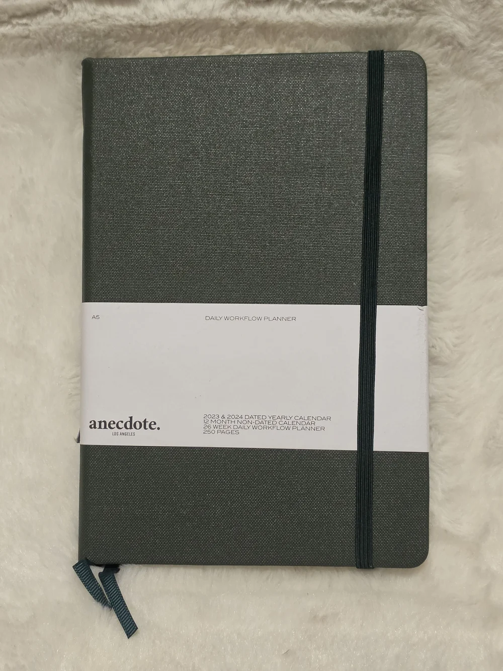 Anecdote Daily Workflow Planner - Green